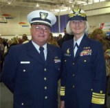 Flotilla Commander with Vice Admiral
